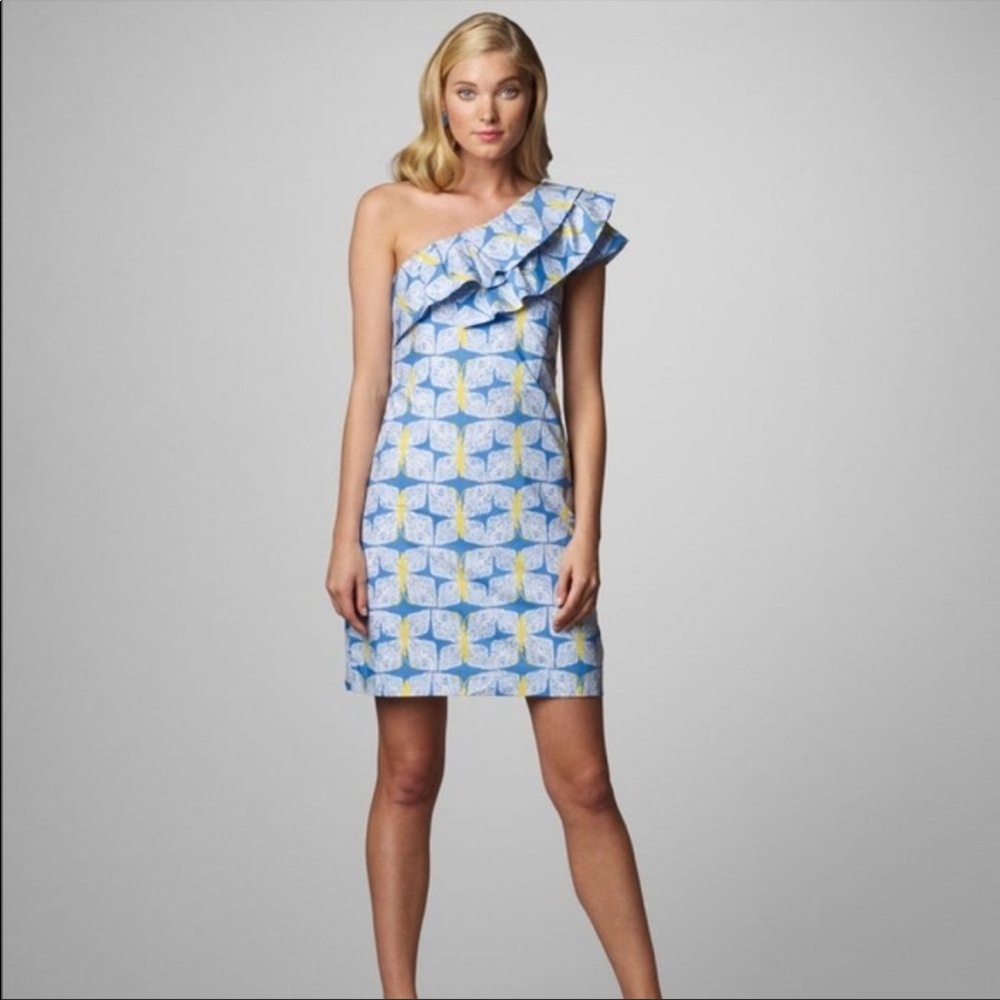 Lilly Pulitzer Sandra dress butterfly print
